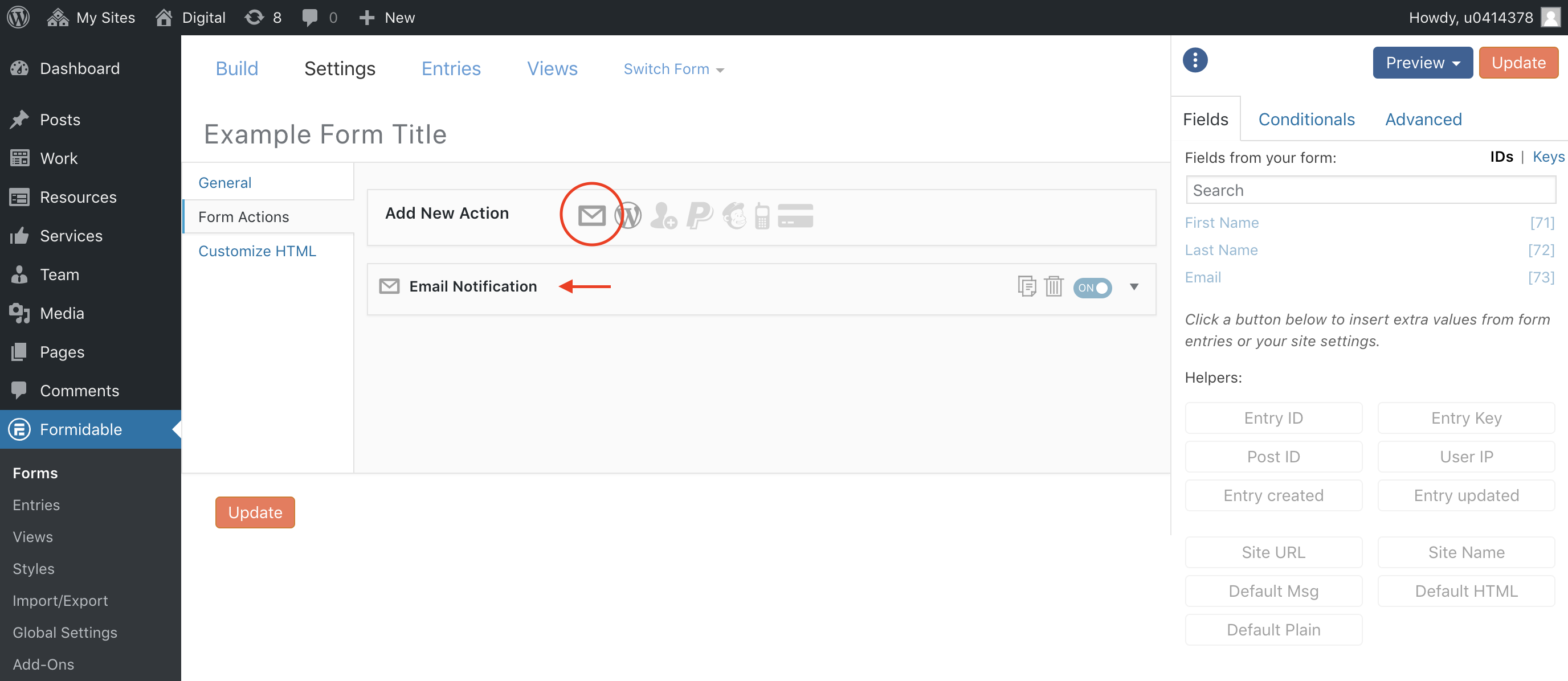 Screen Shot 2019-02-04 at 12.57.17 AM Configure email messages